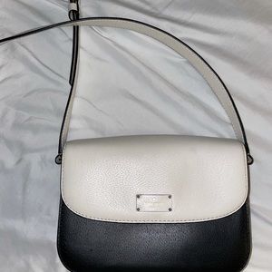 Black and white Kate Spade Crossbody